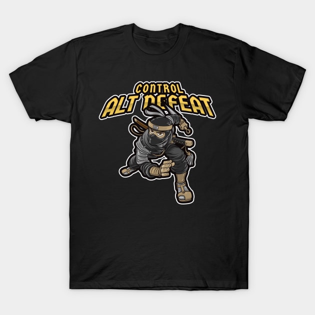 CONTROL ALT DEFEAT T-Shirt by EndStrong